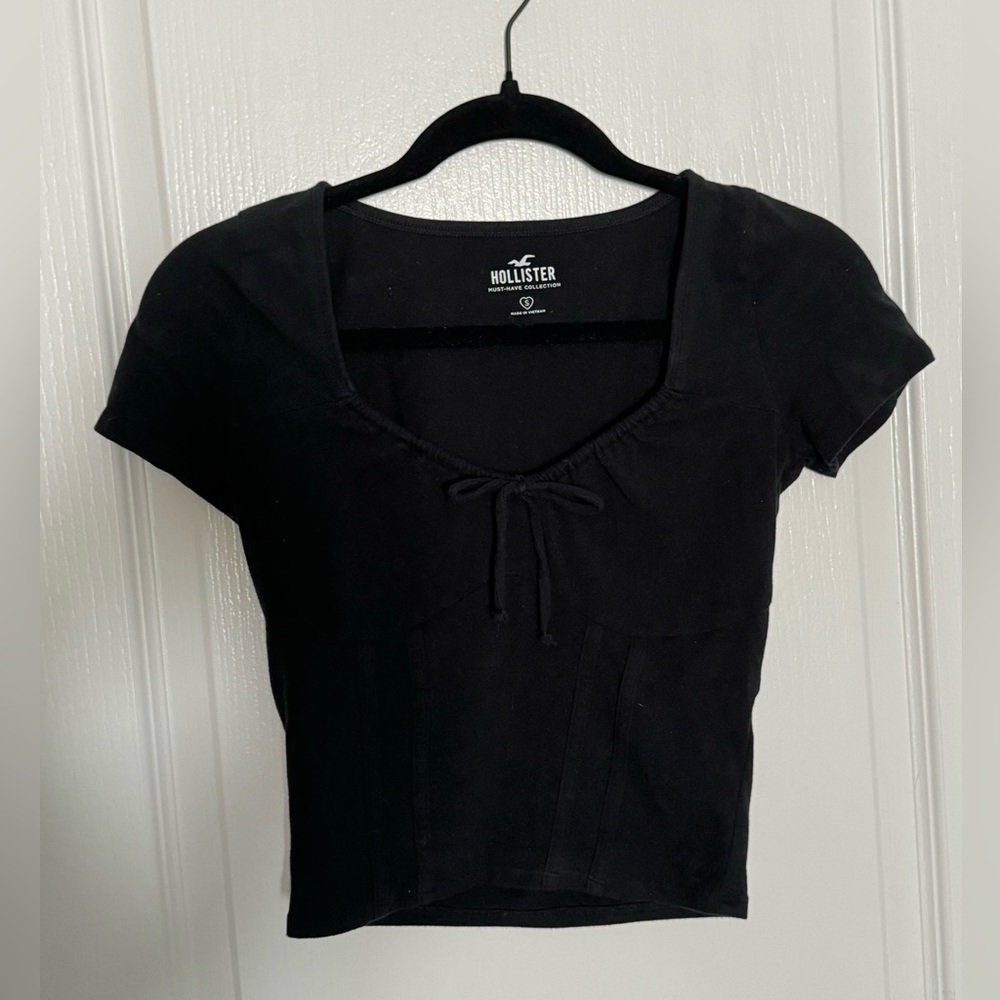 Black Hollister Basic Shirt (small)